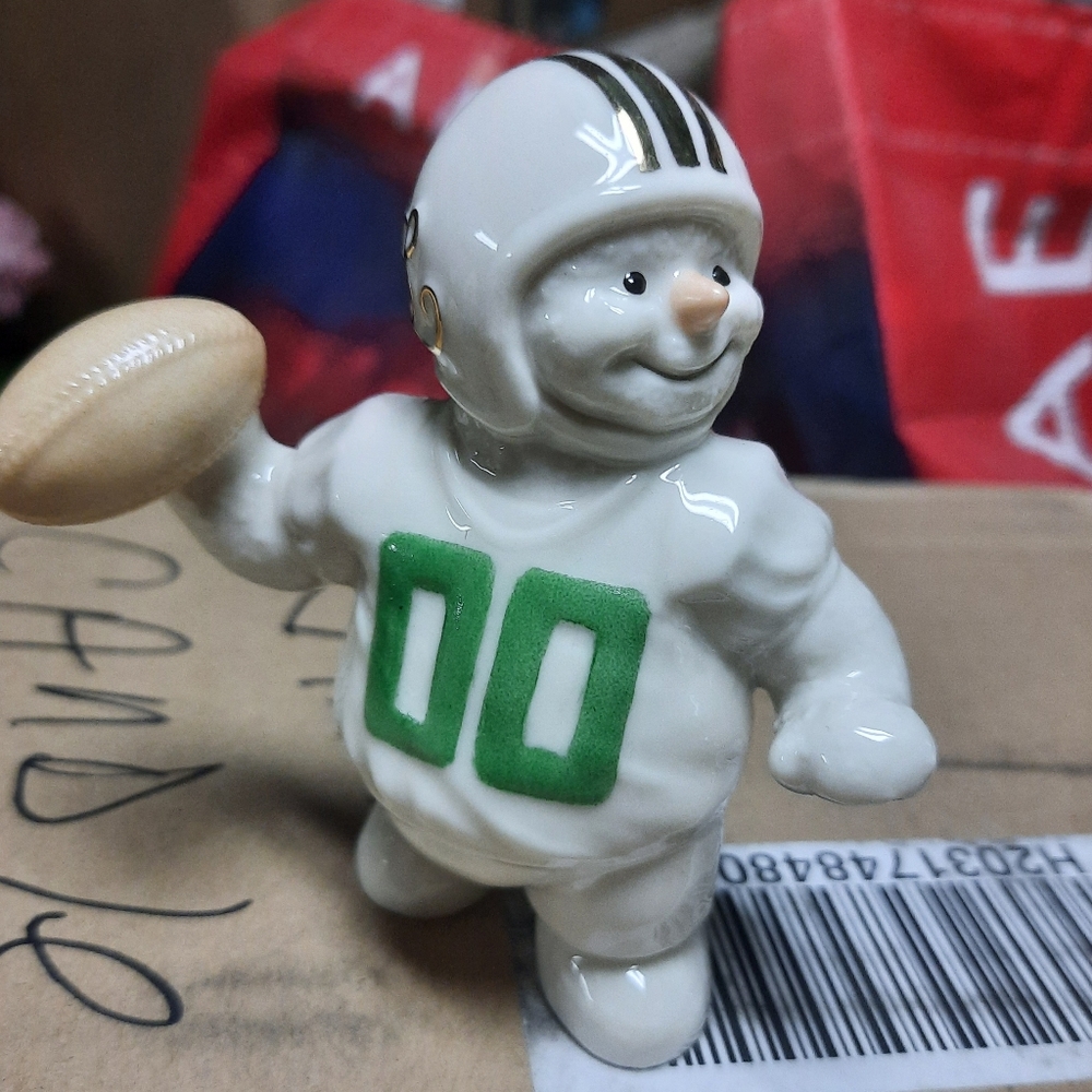 Lenox Football Snowman